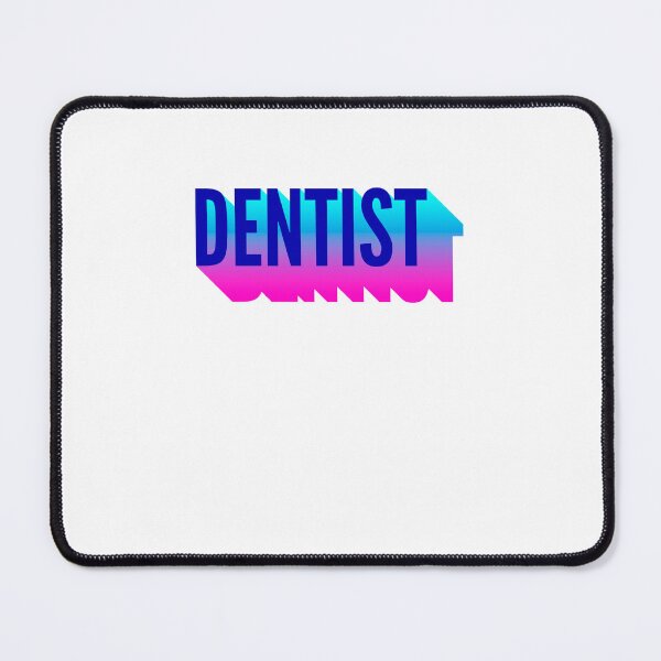 Item preview, Dentist With Long Gradient Shadow designed and sold by SVPOD.