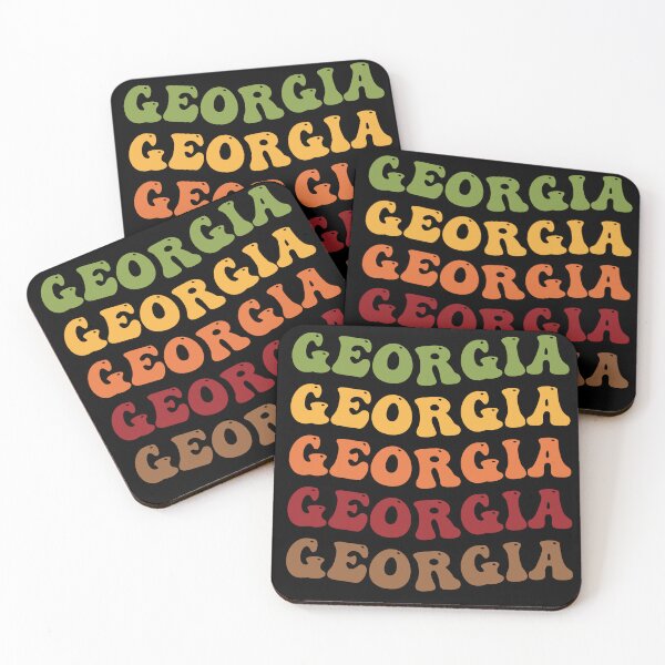 Item preview, Georgia Retro Vintage Groovy Wavy Text Classic designed and sold by CoolCreative.