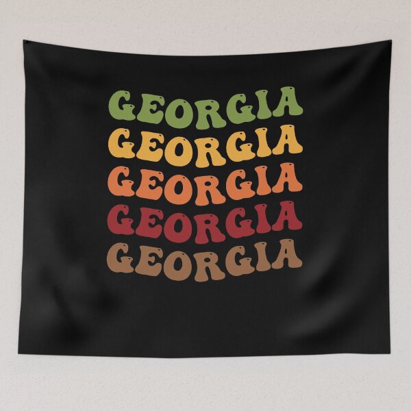Item preview, Georgia Retro Vintage Groovy Wavy Text Classic designed and sold by CoolCreative.