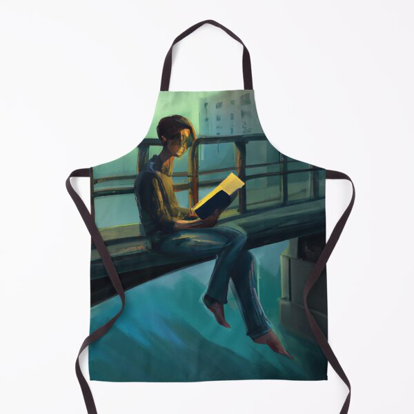 Item preview, Boy Reading a Book on a Bridge designed and sold by Parag's Travel Shop.