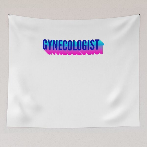 Item preview, Gynecologist With Long Gradient Shadow designed and sold by SVPOD.