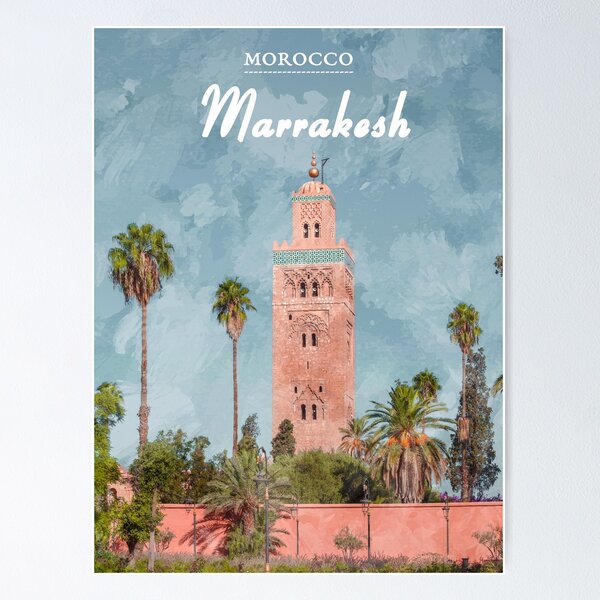 Murale Art Toile tableau Peinture Pour Salon Porte Marocaine Marrakech  Toile tableau Affiche Islamiques Architecture Musulmane Tableaux Chambre