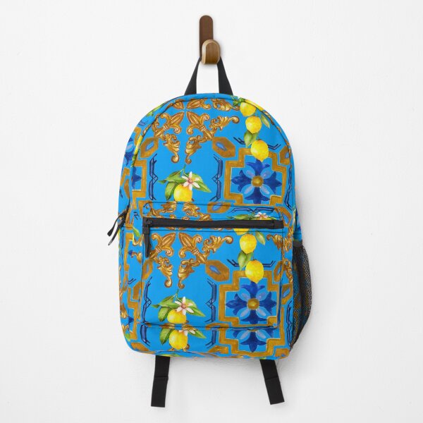 Item preview, Sicilian tiles,mediterranean,mosaic,lemons, designed and sold by MariaMarinova.