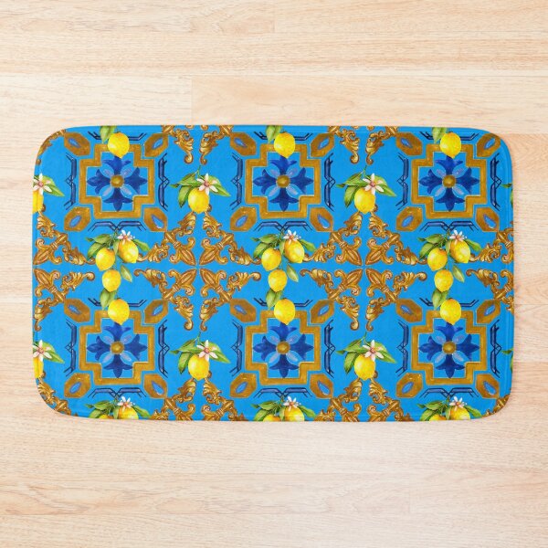 Item preview, Sicilian tiles,mediterranean,mosaic,lemons, designed and sold by MariaMarinova.