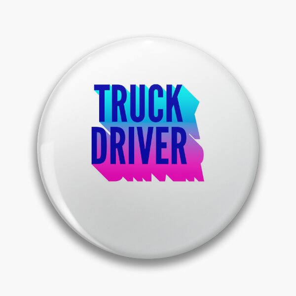 Item preview, Truck Driver With Long Gradient Shadow designed and sold by SVPOD.