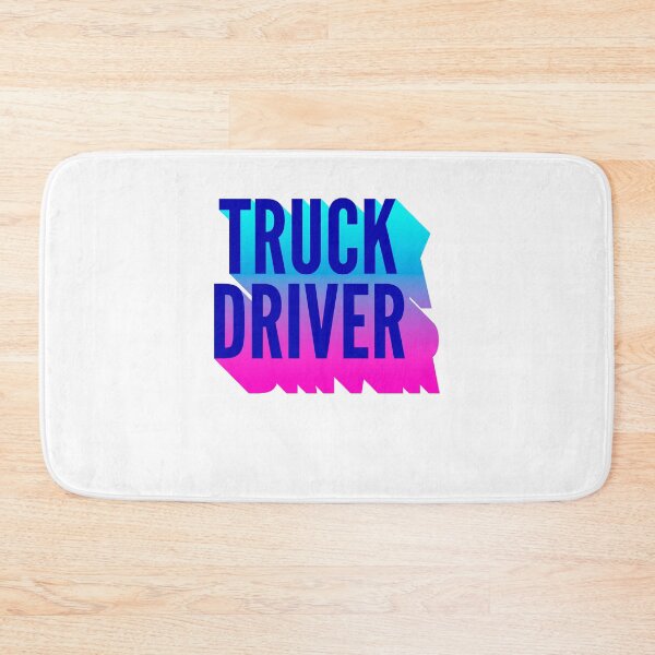 Item preview, Truck Driver With Long Gradient Shadow designed and sold by SVPOD.