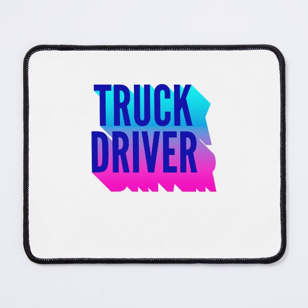 Item preview, Truck Driver With Long Gradient Shadow designed and sold by SVPOD.