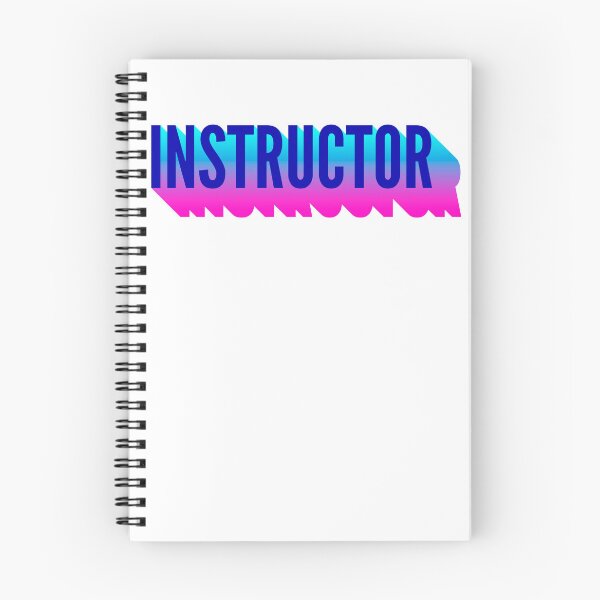 Item preview, Instructor With Long Gradient Shadow designed and sold by SVPOD.