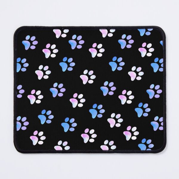 Item preview, Pastel Pink and Blue Paw Prints V2 designed and sold by FaithAndForest.