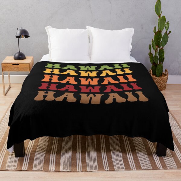 Item preview, Hawaii Retro Vintage Groovy Wavy Text Classic designed and sold by CoolCreative.
