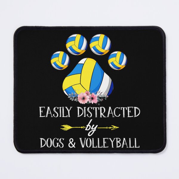 Item preview, Easily Distracted By Dogs And Volleyball Active T-Shirt designed and sold by sangdunt1.