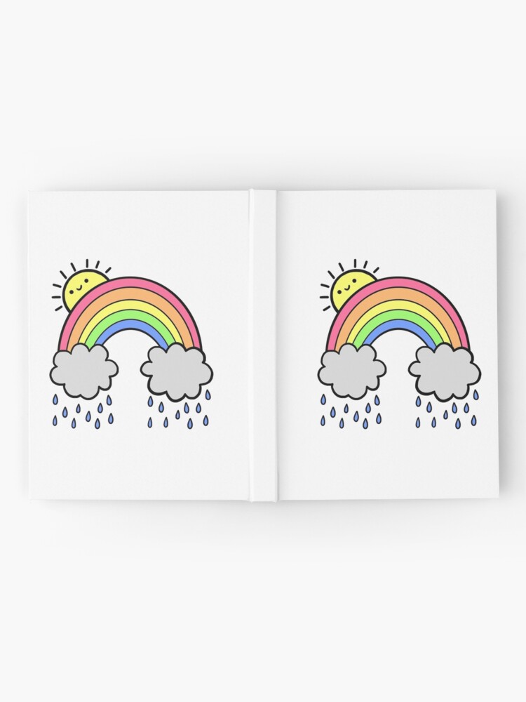Alternate view of Rainbow Above the Clouds Hardcover Journal