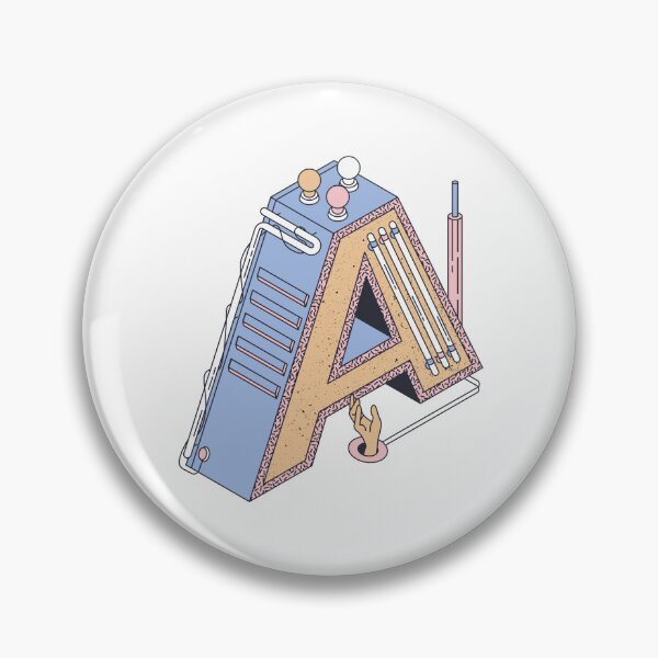 Item preview, Pastel isometric letter A designed and sold by Pikasso 1.