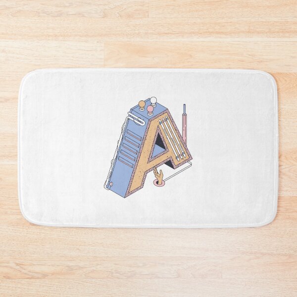Item preview, Pastel isometric letter A designed and sold by Pikasso 1.