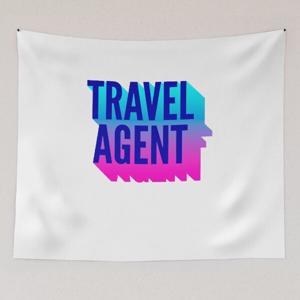 Item preview, Travel agent With Long Gradient Shadow designed and sold by SVPOD.