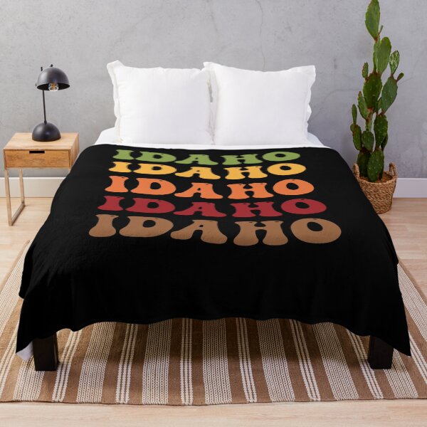 Item preview, Idaho Retro Vintage Groovy Wavy Text Classic designed and sold by CoolCreative.