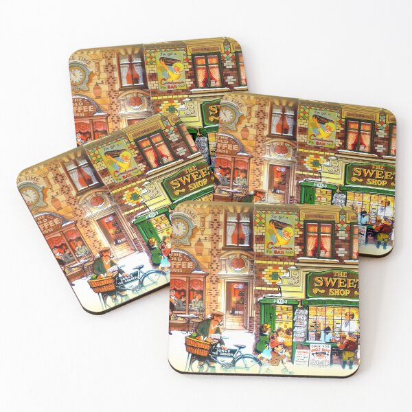 Item preview, The old coffee house and sweet shop  designed and sold by angel1.