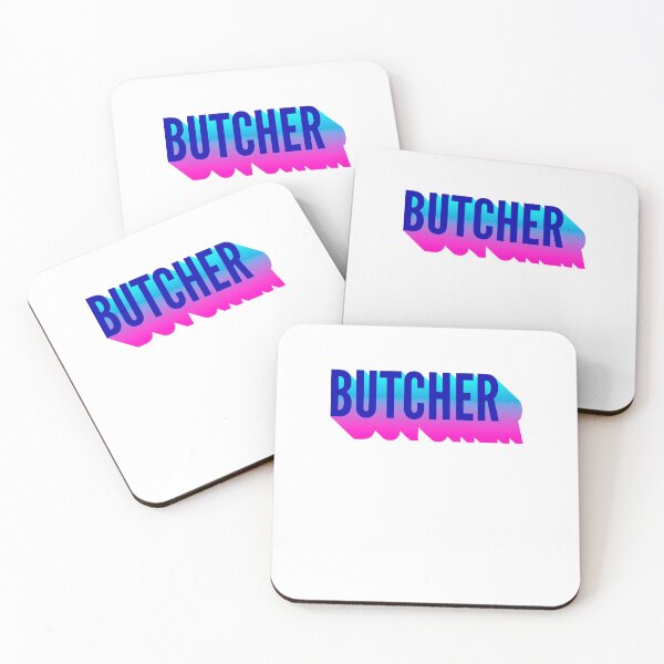 Item preview, Butcher With Long Gradient Shadow designed and sold by SVPOD.