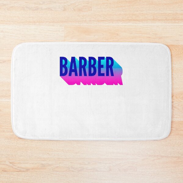 Item preview, Barber With Long Gradient Shadow designed and sold by SVPOD.