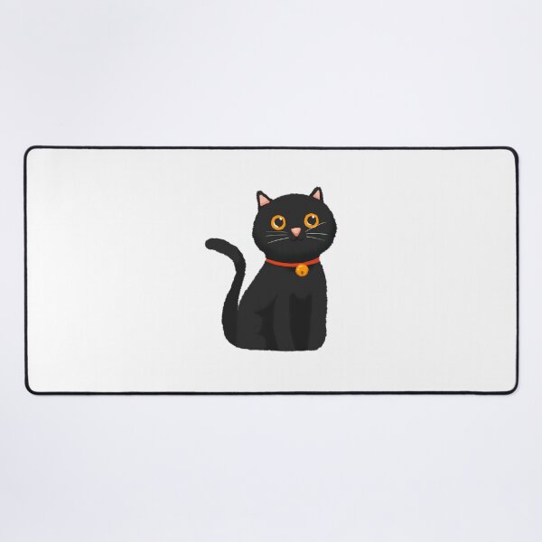 Item preview, Smiling Happy Black Cat designed and sold by muriwaimall.