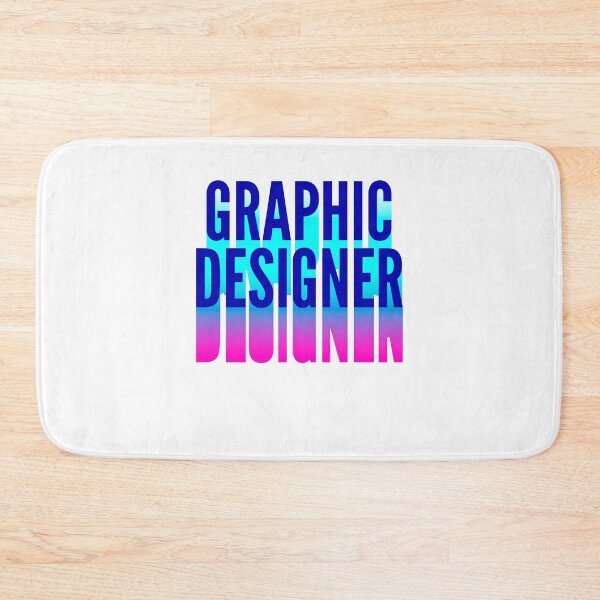 Item preview, Graphic Designer With Long Gradient Shadow designed and sold by SVPOD.