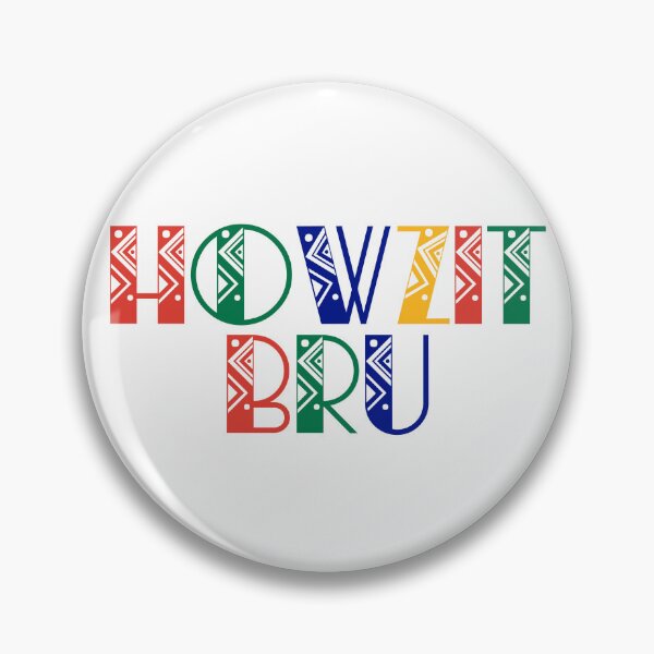 Item preview, Howzit Bru - South Africa designed and sold by JourneyCreative.