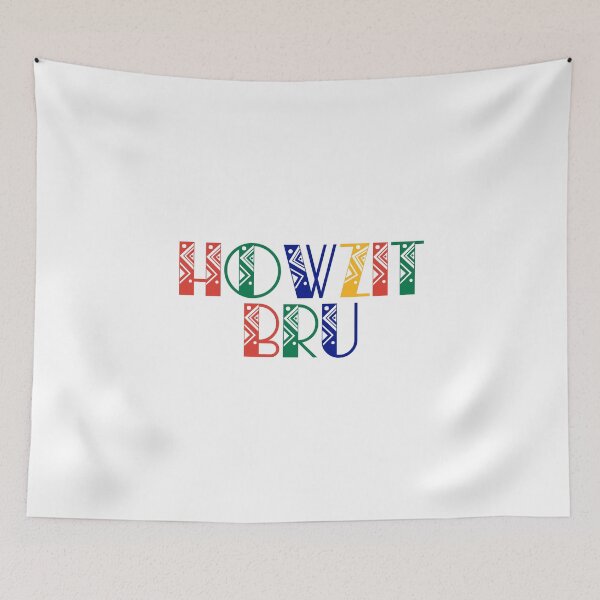 Item preview, Howzit Bru - South Africa designed and sold by JourneyCreative.