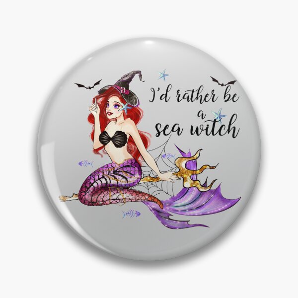 Item preview, I'd Rather be a Sea Witch designed and sold by SushiAnn.