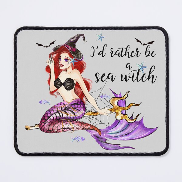 Item preview, I'd Rather be a Sea Witch designed and sold by SushiAnn.