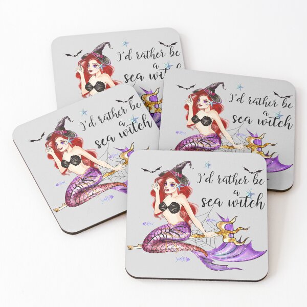 Item preview, I'd Rather be a Sea Witch designed and sold by SushiAnn.