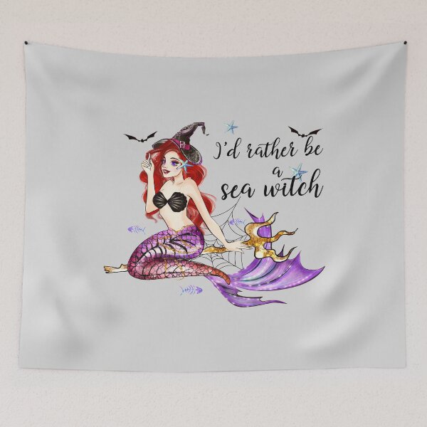 Item preview, I'd Rather be a Sea Witch designed and sold by SushiAnn.