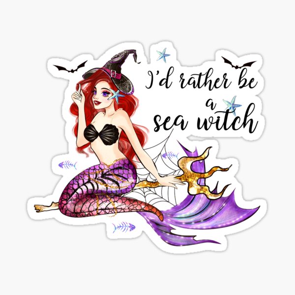 Sea Witch - Mermaid Siren Sea Witch - Sticker