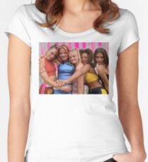 Spice Girls - Tops, Stickers and Diaries Women's Fitted Scoop T-Shirt