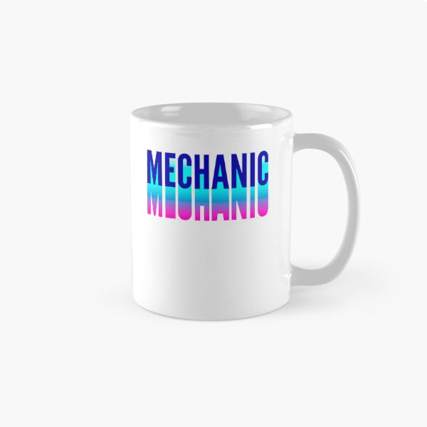 Item preview, Mechanic With Long Gradient Shadow designed and sold by SVPOD.