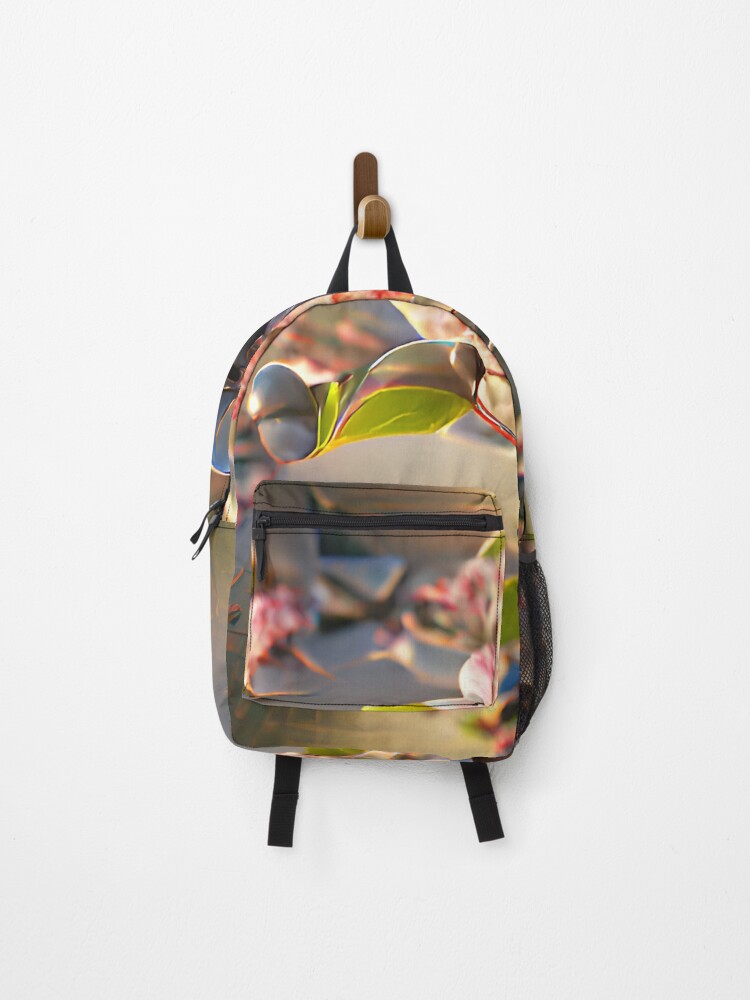 Thumbnail 1 of 3, Backpack, Tree In Bloom designed and sold by AbstractlyArt.