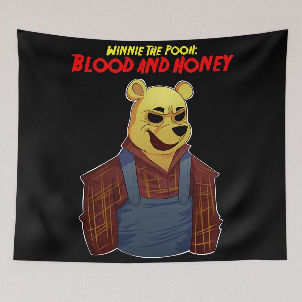 Item preview, Winnie The Pooh Blood and Honey Poster designed and sold by tarocrush.