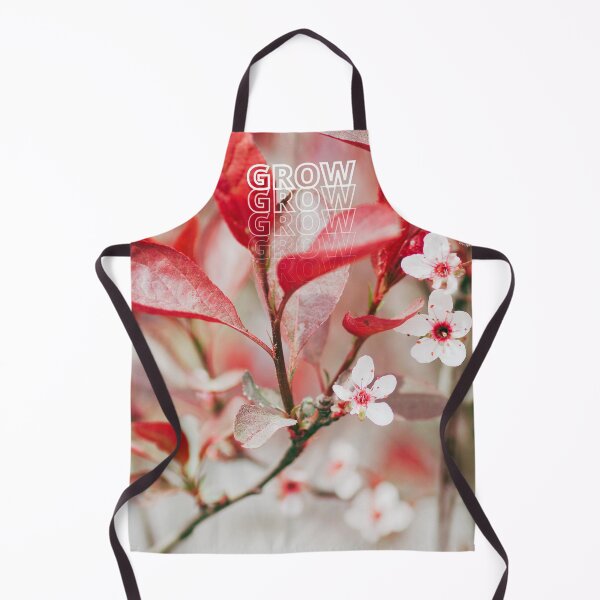 Item preview, GROW (above) - Bright Red And White Blossoms designed and sold by AliceSLee.