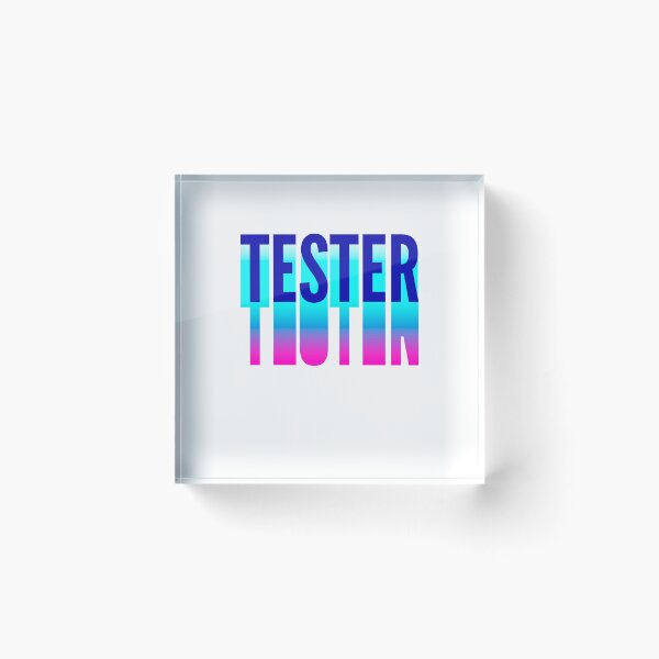 Item preview, Tester With Long Gradient Shadow designed and sold by SVPOD.