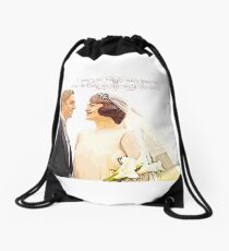 Wont Be Happy Drawstring Bag
