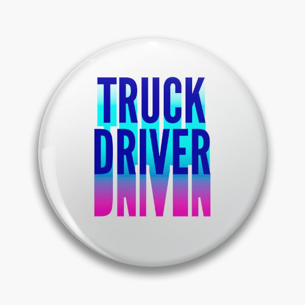 Item preview, Truck Driver With Long Gradient Shadow designed and sold by SVPOD.