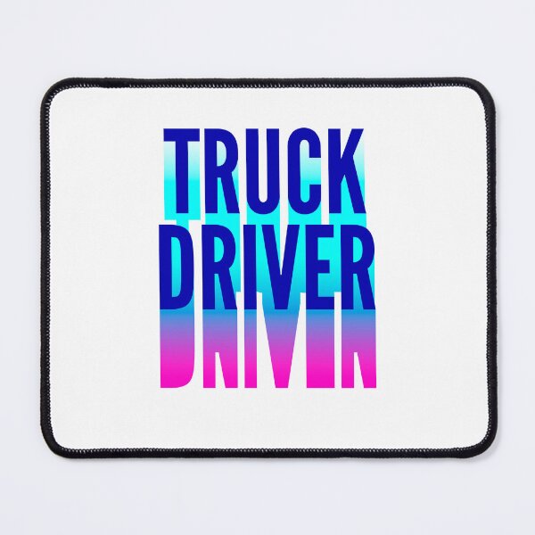 Item preview, Truck Driver With Long Gradient Shadow designed and sold by SVPOD.