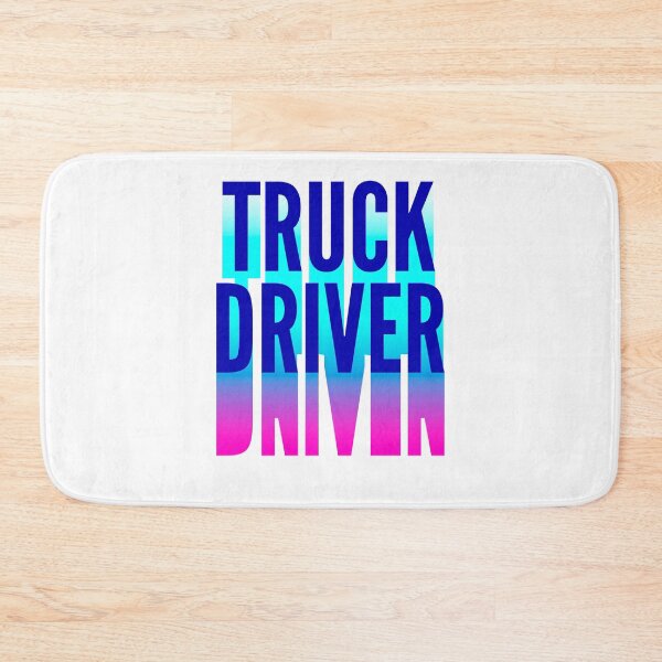 Item preview, Truck Driver With Long Gradient Shadow designed and sold by SVPOD.