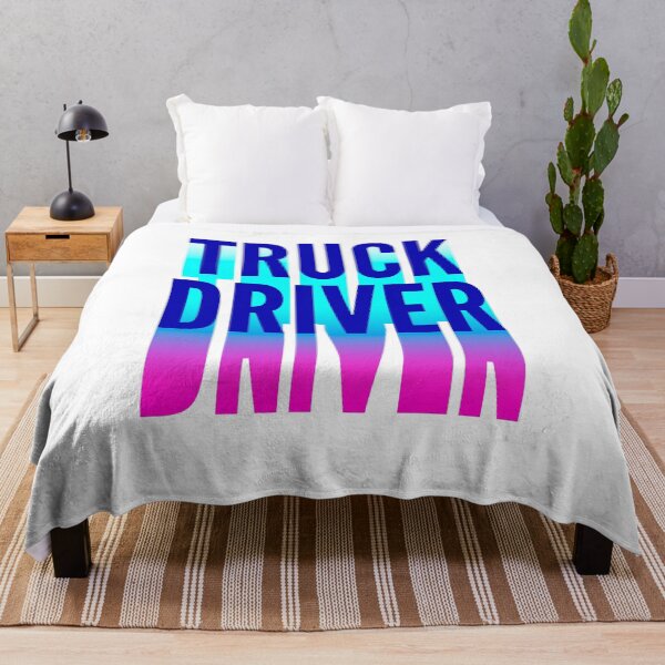 Item preview, Truck Driver With Long Gradient Shadow designed and sold by SVPOD.