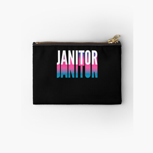 Item preview, Janitor With Long Gradient Shadow designed and sold by SVPOD.