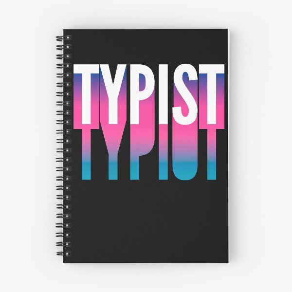 Item preview, Typist With Long Gradient Shadow designed and sold by SVPOD.
