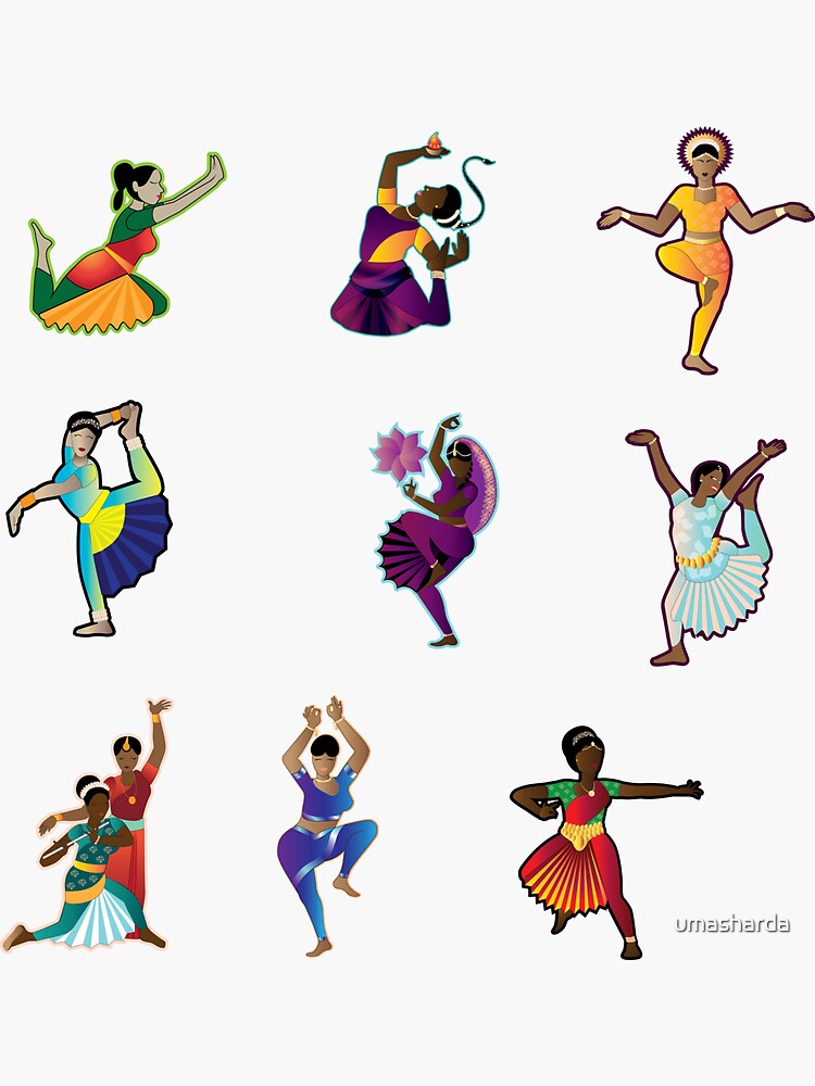 Bharatanatyam Poses Cliparts, Stock Vector and Royalty Free Bharatanatyam  Poses Illustrations