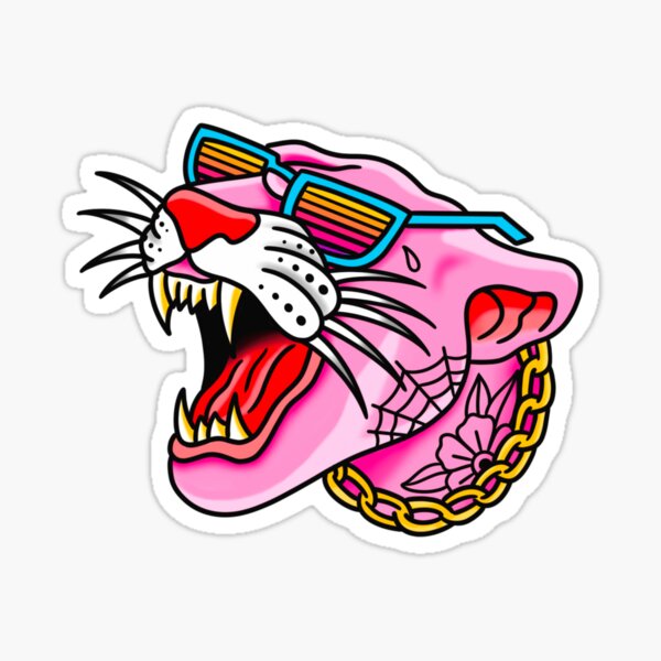 Artikel-Vorschau von Cooler Rosaroter Panther, designt und verkauft von RoyalPantiez.