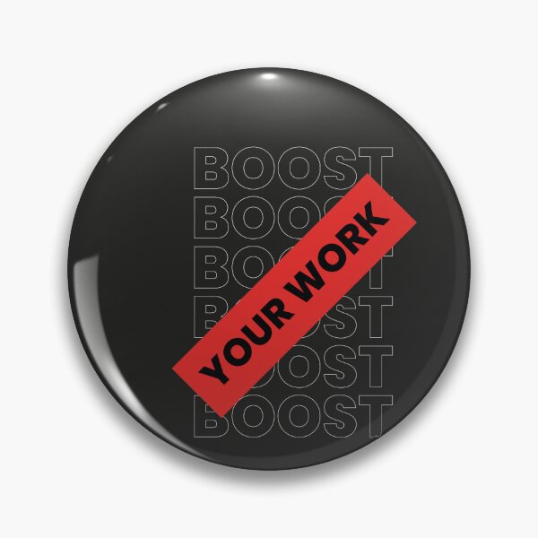 Item preview, Boost your work designed and sold by Pratik Dodiya.