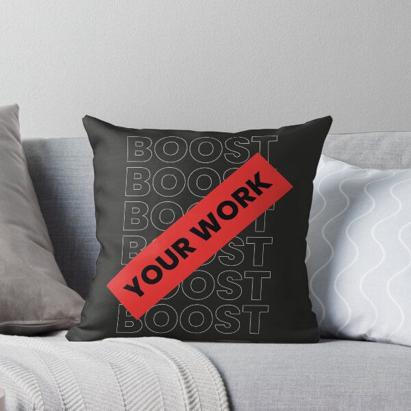 Item preview, Boost your work designed and sold by Pratik Dodiya.