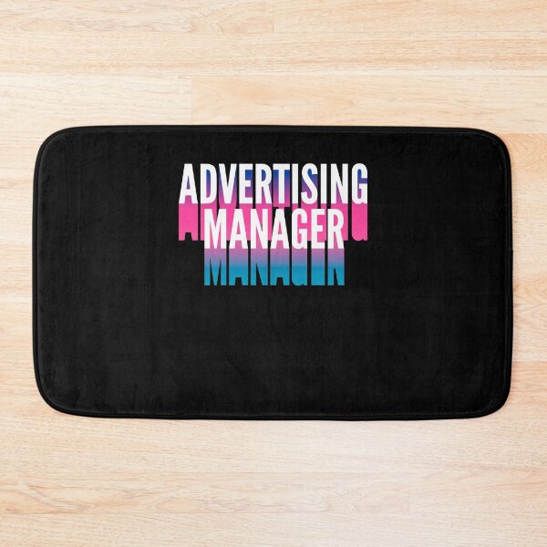 Item preview, Advertising Manager With Long Gradient Shadow designed and sold by SVPOD.